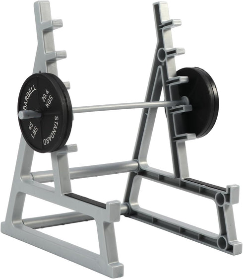 FuGuiHui Squat Rack Pen Holder, Mini Barbell Rack Pen Holder, Gym Theme Decorations