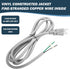 6Ft 3 Prong Power Cord Kit for RadonAway Radon Fans, 18 Gauge Power Cord for Small Power Tools