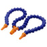 Baomain 1/4" PT Y Shape Round Nozzle, Plastic Flexible Water Oil Coolant Pipe Hose