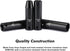 1/2-Inch Set, 6-Point, 10 mm 24 mm, 14-Sockets Set CASOMAN Drive Deep Impact Socket Metric, Cr-V