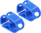 PATIKIL 2Pcs Plastic Tube Clamps, Adjustable 3/16" - 5/16" Tube OD Hose Clamp Clip for Laboratory Pinch Valve, Blue