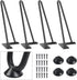 SMARTSTANDARD 10 Inch Heavy Duty Hairpin Furniture Legs, Metal Home DIY Projects