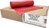 55 50 Pack) 1.5 37" 54" 50-55 Ultrasac Heavy Duty Gallon Red Trash Bags - (Value - MIL equivalent Industrial Strength