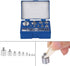 211.1g Weight Combination Set, 17Pcs 100g 50g 20g 10g 5g 2g 1g Precision Calibration Weight Set