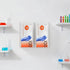 Yieach 3 Pack Acrylic Glove Holder for Wall Mount With Adhesive,No-Drill Latex Glove Box & Dispenser,Disposable Medical