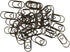 Heart Paper Clips, Small Mini Non Skid Clips, Stainless Steel Fancy Shapes, 150Pcs Office Supplies