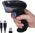 Rabitpos 1D 2D QR Barcode Scanner Wireless, Handheld Cordless Bar Codes Reader with