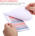 Sewroro 4Pcs Sticky Notes, Self-Stick Notes Notepad Daily Memo Pads for Office Desk Accessories