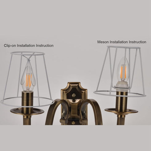 Gsycle Floral Lampshade, Table Lamp Shade Clip On Lamp Shade Cloth Chandelier Floor Lamp Colorful Lamp Shade for Home