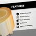 WOD SPT7A UHMW Polyethylene Transparent Film Slick Tape, 3/4 inch x 36 yd, Aggressive Adhesive