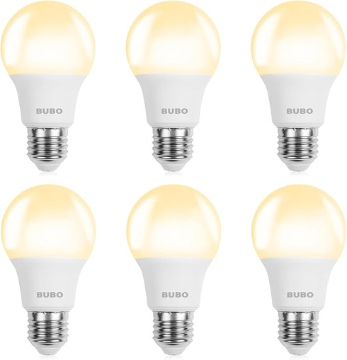 BUBO A19 LED Light Bulbs, 40 Watt Equivalent LED Bulbs, Soft White