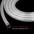 5/8" 3/4" 16ft (16.4ft) Silicone Tubing ID x OD - Length Food Grade Silicon Tube Flexible High Temp Pure Silicone Hose