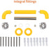 ALDEPO 30cm-Orange) Grab Bars New Stainless Steel Handrail Stair Railing Bathroom Safety Elderly Disabled Non-Slip