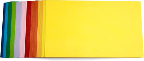 PPAPPAPPIYO Multi Set of 100 Color Blank Index Cards, 120gsm (3x5)