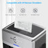 BONSEN 50-Pack Shredder Lubricant Sheets, Clean, Sharpen, Prevent Jams, Easy to Use, Fits Most Home & Office Paper