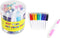 SKKSTATIONERY 36-Pcs Mini Dry Erase Markers with Key Ring, Whiteboard Markers, Marker Pens