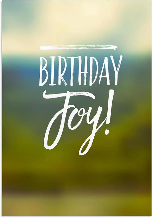 Dayspring Birthday Boxed Cards, Simply Stated, 12 Cards, KJV, 60937