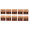 Wire Nut, Polycarbon Shell, Electroplated Copper Conductor, 10Pcs Push Wire Connector for Industrial Electrical