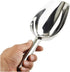 Generic Stainless Steel Ice Scoop Candy Scraper Buffet Bar Food Measuring Shovel Flour Dry Goods Kitchen Gadget(Silver)