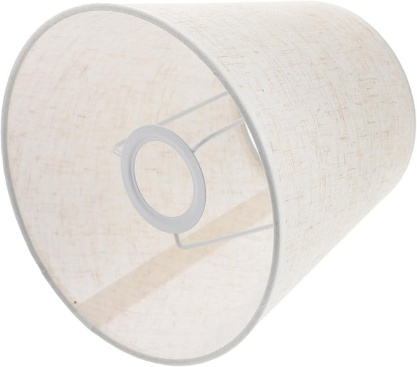 1Pc Fabric Light, Desktop Round lamp Small Drum Lamp Shades, Lamp Shade
