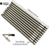 10 Pieces SQ2 Square Head Magnetic Screwdriver Bits Set, 1/4 Inch Hex Shank, 5.9 Inch Length, S2 Steel Power Tools