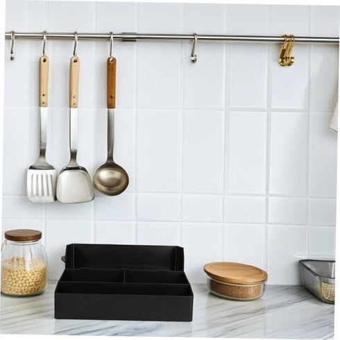 Counter Luxshiny Milk Tea Shop Organizer Cup Holder Paper Cup Dispenser Lid Spoon Storage Modern Design
