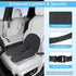 LELEBEAR Orthopedic Cushion, Seat Cushion for Truck Driver, Memory Foam L-Shaped Integrated Seat Cushions, Ergonomic