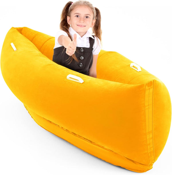Namalu Extra Large 80/60inch Comfy Peapod Sensory Chair for Kids Gift for