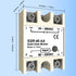 SSR (Solid State Relay) 2PCS Single Phase SSR-40DD 40A Input 3-32V DC to Output 12-220V DC