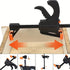 SIILTVOD 1/2Pcs Set Gadgets(4PCS) Clamp Fixed Type Quick Ratchet Release Speed Extruded Nylon Work Bar Kit Spreader