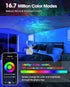 SHIXING Star Projector,Smart APP & Voice Control Galaxy lamp, Compatible with Alexa & Google Home, for Kids Adults