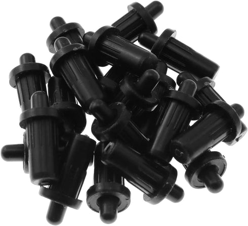 Maxmoral 20pcs 25mmx7.5mm, Cabinet Door Repair Pins Damper Replacement Plastic Shutter Spring Loaded Furniture Fittings