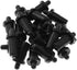 Maxmoral 20pcs 25mmx7.5mm, Cabinet Door Repair Pins Damper Replacement Plastic Shutter Spring Loaded Furniture Fittings