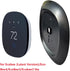 Thermostat Black Decorative Wall Trim Plate, Fits Ecobee3, Ecobee3 Lite, Ecobee4