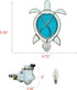 CHEZBABY Stained Glass Night Light Plug into Wall Accent Nightlight Lamp Decorative for Hallway Bedroom Kitchen Home