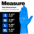 Medical Nitrile Exam Gloves, 5 mil Chemo-Rated Powder-Free Food Safe Cleaning Disposable Gloves, Blue, 100/1000Pcs