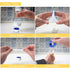 4 Rolls Teflon Tape 3/4 Inch(W) x 520 Inches(L) - Plumbing Tape, PTFE Thread Seal for Shower Head, Pipe Sealing, White