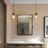 1-Light Glass Mason Jar Light Fixtures, Kitchen Island Lighting, Farmhouse Pendant Lights Kitchen Island, Adjustable