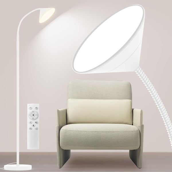 mukuxin LED Floor Lamp, 18W Floor Lamp with Remote & Touch Control,