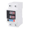 Smart Circuit Breaker with Energy Monitoring, Adjustable Voltage and Current Protection (1-63 Amp), AC Disconnect