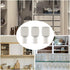 Hocansen 50 7x24mm (PP/7x24mm) Pcs Shelf Pegs Shelf Pins Metal Shelf Support Pegs Cabinet Shelf Pegs for Shelves