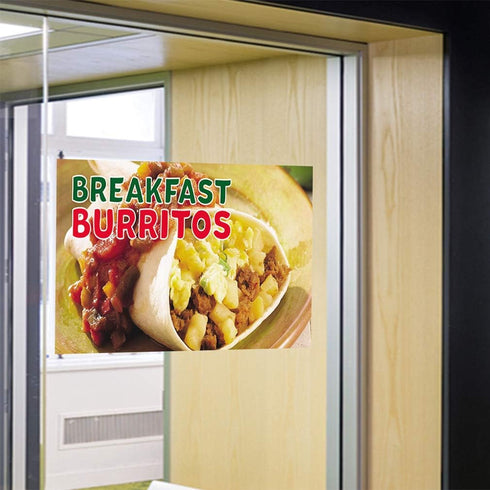 Sign Destination #2 20inx14in, Decal Sticker Multiple Sizes Breakfast Burritos Lifestyles Burritos for Breakfast