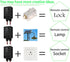 12V DC12V/24V/48V/72V 30A 328FT Barriers.(12V 100M) Wireless Relay Switch Remote Control Switch Relay with Long Range