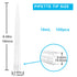 ONiLAB Pipette Tips 10mL 100 PCS Laboratory Universal Plastic Liquid Pipettor Tips Polypropylene (PP) Autoclavable, Transparent, 10mL(100PCS)