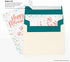 LUXPaper A2 Invitation Envelopes, Peel & Press, 4 3/8" x 5 3/4", Teal, 80lb Text, 50 Qty