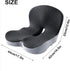 ZyClixtraz Pain,Tailbone Seat Cushion for Office Workers,Memory Foam L-Shaped Integrated Seat Cushions,Orthopedic