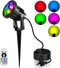 OurLeeme Lawn Flood Light Stake, RGB Spot Lights,8W Outdoor LED Flood Light
