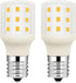 KEI D28M KEL 2815 Freezer Light Bulb, 100-265V, E17 3.8W, 40W Halogen Equivalent, Daylight White 6000K, Pack of 2