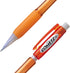 Pentel Cometz Automatic Pencil, 0.9mm, Orange Barrel, Box of 12
