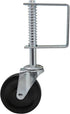 Shepherd Hardware Metal 9785 9785E Spring Loaded Gate Caster, 4-Inch, Black